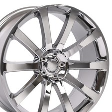 One 20 Inch Chrome Alloy Wheel For 2026 Dodge Charger 5x115 20x9 Ktqj