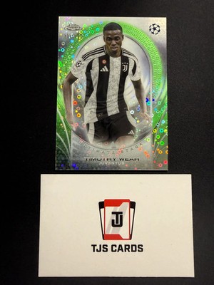 Timothy Weah - Green Ultimate Stage /199 - Topps UCC 2024/25
