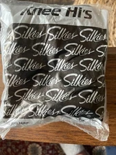 Silkies Knee Hi's, NEW, 3 Per Bag, Taupe, Jet Black, Gray, Navy Blue, OS
