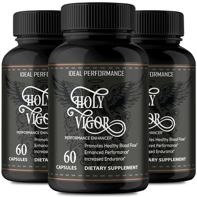 Holy Vigor Capsules, Advanced Holy Vigor Supplement Pills (3 Pack)