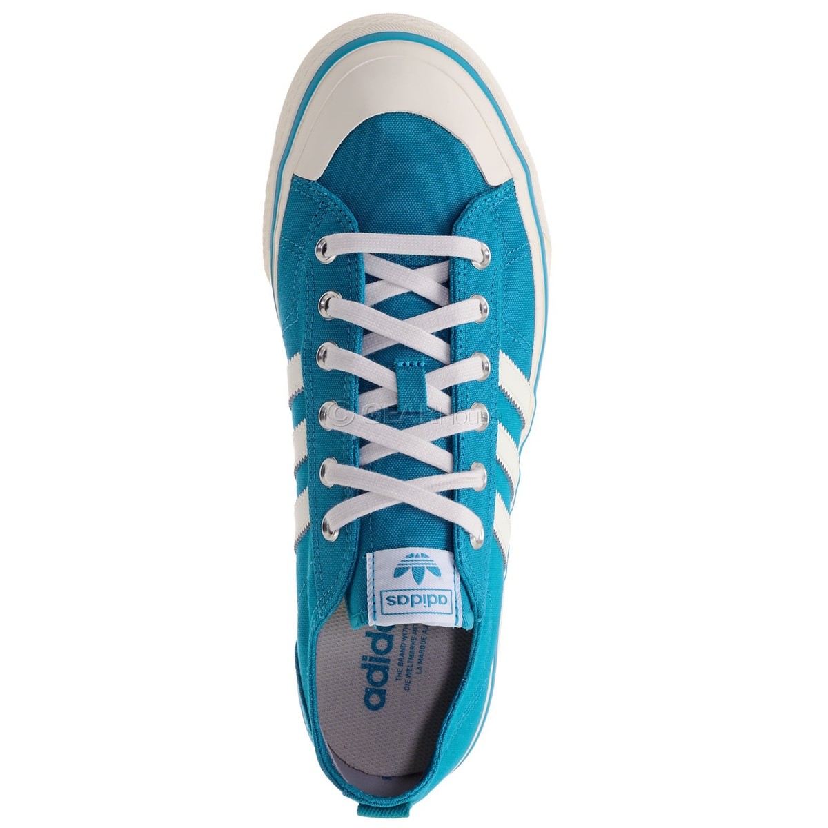 New adidas Lifestyle Nizza RF 74 Active Teal Off White Men\'s Shoes Size 11 adidas Originals NIZZA RF 74 | GX1947 | AFEW STORE main image 4