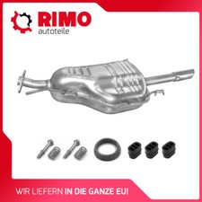 Opel Astra G 1.4 1.6 Stufenheck (1998-2004) Auspuff Endschalldämpfer