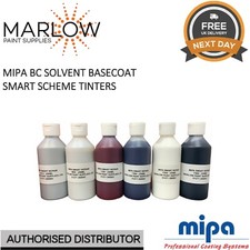 MIPA SMART REPAIR BC TINTER FLIP TOP BOTTLES - BASECOAT MIXING PAINT 250ML 