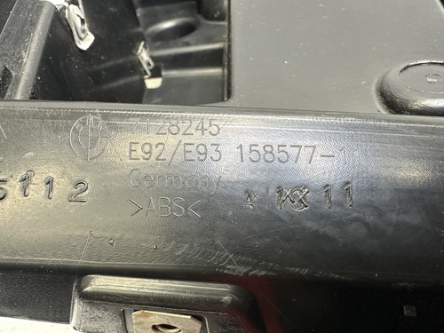 2007-2012 BMW 335i 328i E93 E92 REAR BUMPER BRAKET GUIDE SUPPORT LEFT SIDE OEM - Picture 3 of 3