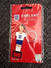 New Football Official England Product Bottle Opener Keyring Football Fan Gift