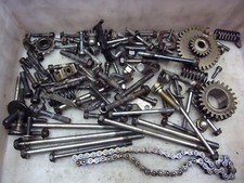Yamaha XS 400 SE 4G5 81-83 Screws Small Parts Remaining Parts From The Engine