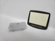 Gameboy Advance AGB 001 Glacier Blue Battery Cover  Replacement Plastic Screen