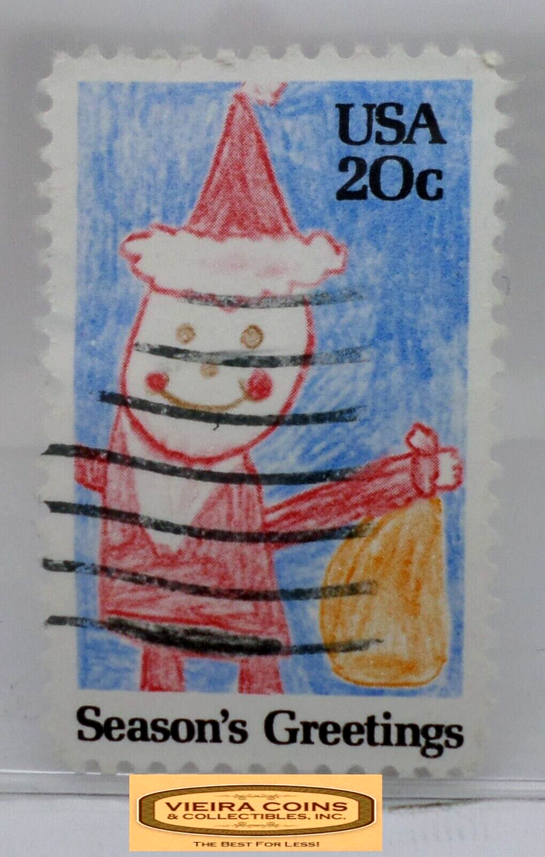 USA Season's Greetings 20 Cents Stamp - #S41480NQ | eBay