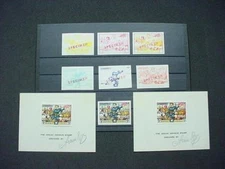 NobleSpirit Scarce & Rare LIBERIA Progressive Trial Proof Specimens