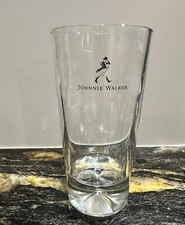Genuine Tall Johnnie Walker Drinking Glasses NEW Whiskey Whisky Tumblers