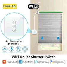Tuya Smart WiFi Curtain Blinds Switch for Roller Shutter Electric Tubular Motor