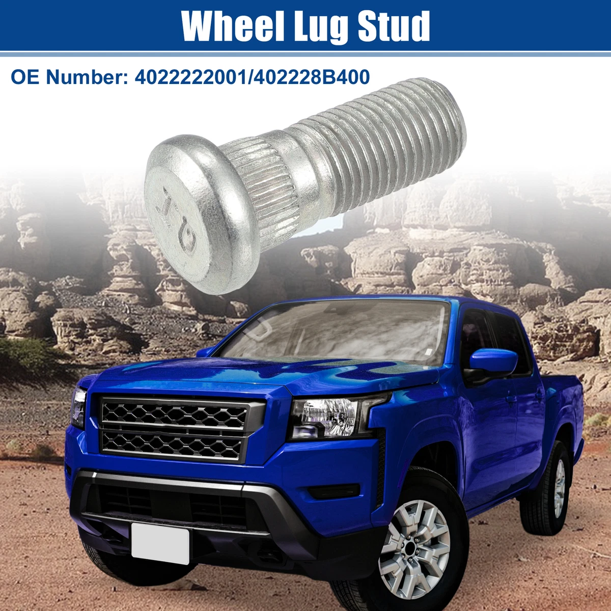 M12x1.25 Radbolzenmutter für Nissan Frontier Sentra 200SX - 6 