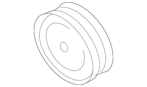 Polea de tensión para Mitsubishi (N/P MD303884)