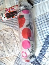 Brighton umbrella raining cherries pink red white black NWT