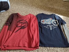 Lot of boys L/10 long sleeve shirts - Gap Justice League