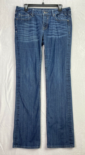 Jagger Boot Cut Stretch Blue Denim | eBay