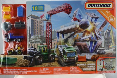 matchbox demolition playset