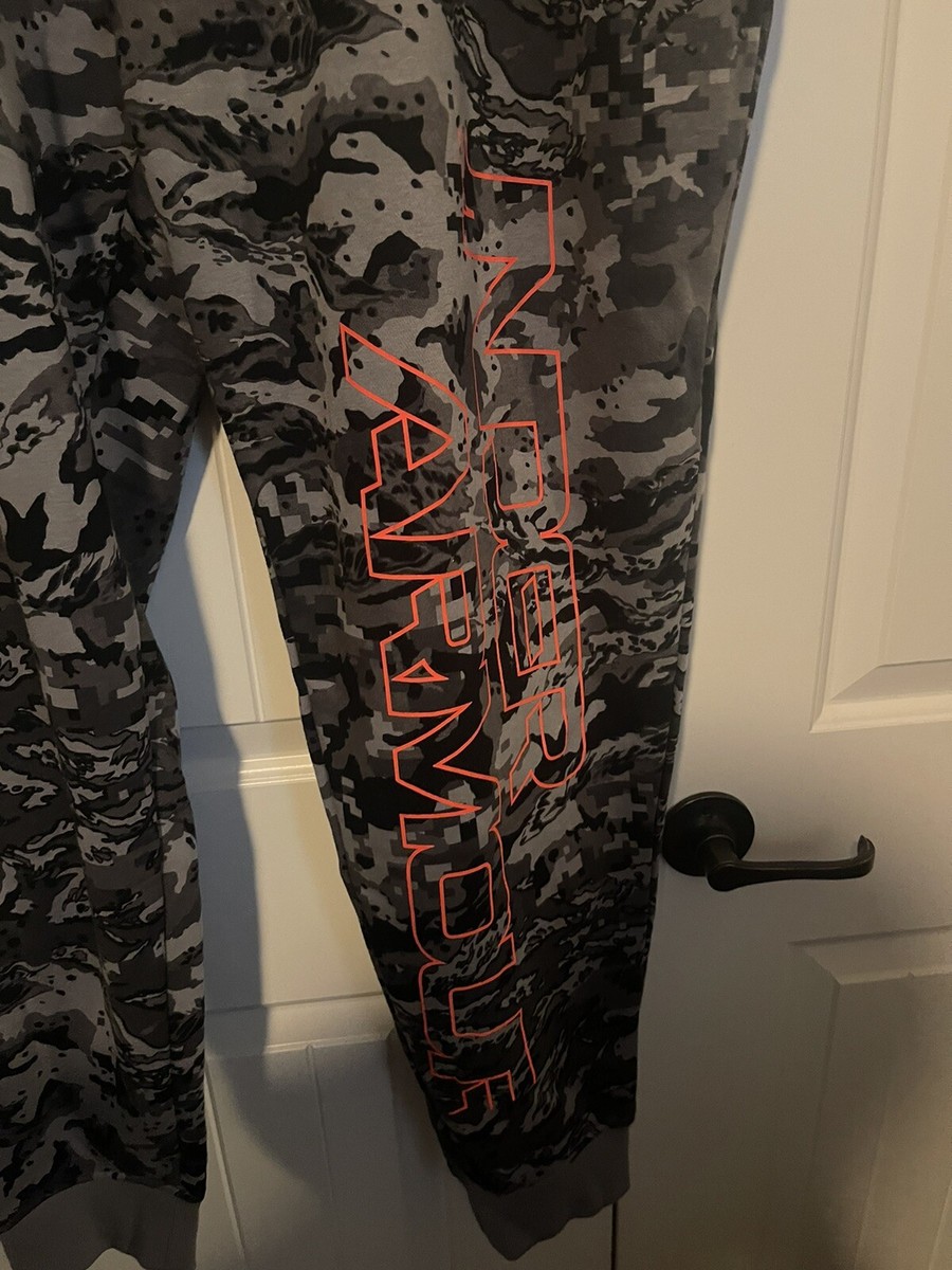 Under Armour UA Rival Fleece Camo Script Joggers 1366313-066 Sz 4XL Big  u0026amp; Tall | eBay