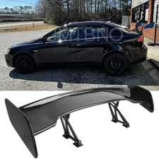 46 Rear Trunk Racing Gt Style Spoiler Wing Adjustable For Mitsubishi Lancer Gts