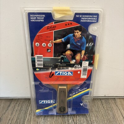 STIGA Designed By Ulf Tickan Carlsson World Champion Table Tennis Paddle