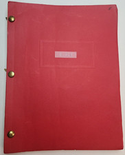 THE MIDNIGHT MAN / 1971 early draft Screenplay, Burt Lancaster murder mystery