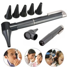 Diagnositc Otoscope Set Penlight Health Medical Flashlight Magnifying Len New AU