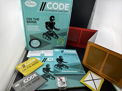 ThinkFun Code Programming Game Series   On The Brink   Core Coding Concepts STEM