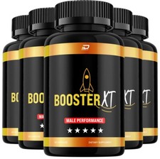 (5 Pack) Booster XT for Men Capsules -BoosterXT Vitamin...