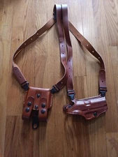 Galco Gunleather Miami Classic Shoulder System Harness Set (NO SCREWS/FASTENERS)