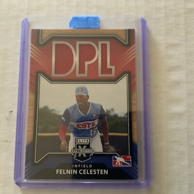 2022 Panini Elite Extra Edition Felnin Celesten Game Used Patch DPL