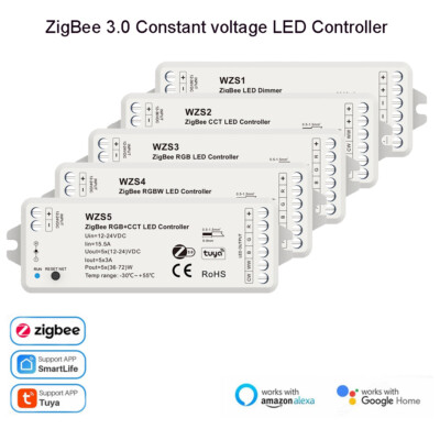 Zigbee 3.0 Tuya LED Controller Dimmer RGBW RGBCCT APP Steuerung für Android IOS