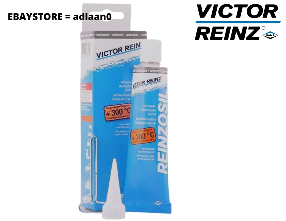 VICTOR REINZ RTV Silicone Reinzosil Sealant 703141410 300°C 70ml X 20 - Image 2 of 4