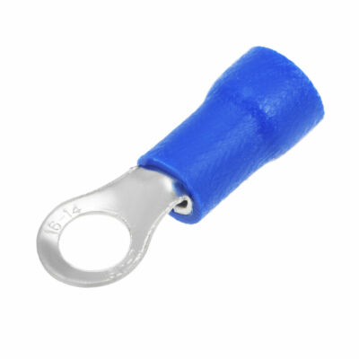 RV2-4S Insulated Electrical Crimp Terminal, Ring Spade Wire Connector 1000Pcs KD