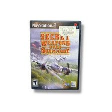 Secret Weapons Over Normandy (Sony PlayStation 2, PS2) Complete CIB WWII