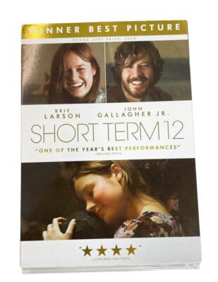 Short Term 12 (2013 DVD) w/ Slip Cover Best Picture Brie Larson Sealed NEW