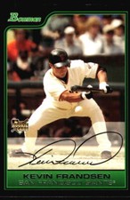 2006 Bowman Draft Picks & Prospects Kevin Frandsen #BDP25 San Francisco