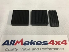 Allmakes 4x4 Land Rover Defender 90, 110, 130 Pedal Pad Rubbers Set x 3