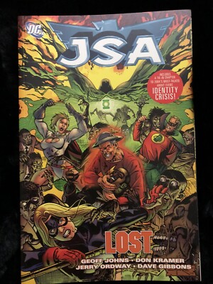 JSA Volume #9 Lost (DC Comics, October 2005) Brand New TPB