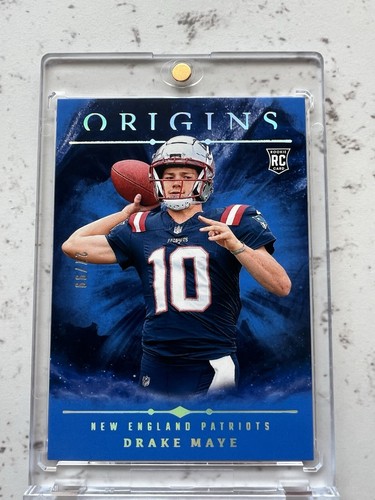 2024 Panini Origins - #145 Drake Maye - Blue - Rookie RC - 27/99