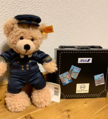 Steiff Teddy Bear ANA in-flight sales limited Special BOX All