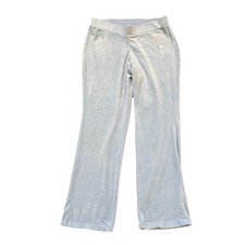 Juicy Couture Womens Track Pants Sweats Baby Blue Sz M Velour Y2K OG