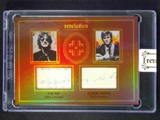 2025 Eternal Revelation John Lennon Elvis Presley Dual History Relic /99