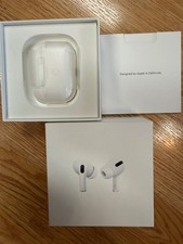 Apple AirPods Pro 1st Generation REPLACEMENT Charging Case and Box NO EARPODS