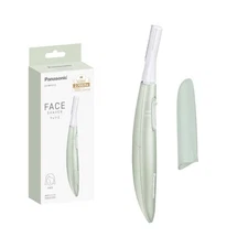 Panasonic Facial Shaver Fairie Downy Hair Battery-Operated Green ES-WF53-G