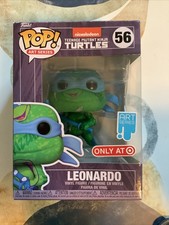 Figura Vinilo Leonardo Teenage Mutant Ninja Turtles Serie de Arte Funko Pop 56