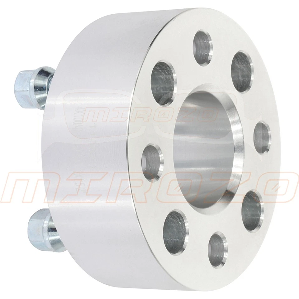 4X 2" 4x100 12x1.5 tacos para Chevrolet Chevette Dodge Charger espaciadores de rueda Foto 3 de 4