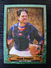 2017 Topps Gallery Mike Piazza Green /250 #HOF-30 Mets