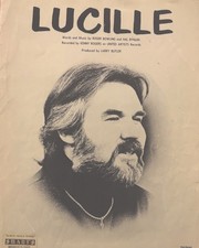 LUCILLE Piano Sheet Music Recorded by Kenny Rogers 1976