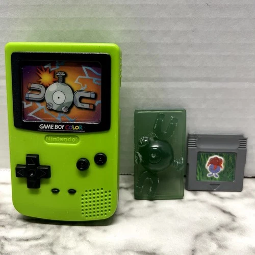 Pokemon Burger King Gameboy Color Vintage Green Magnemite Toy Exclusive Rare