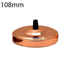 Ceiling Rose Light Fitting Multi color  industrial 108mm Pendant cable